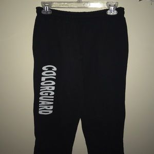 Colorguard sweatpants